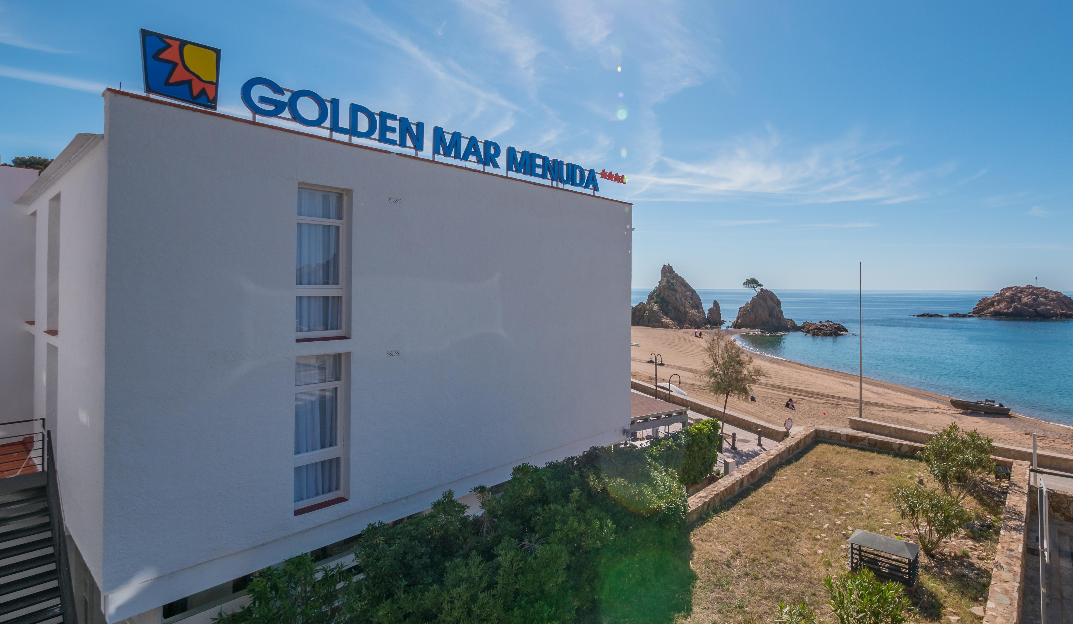 Отель Golden Mar Menuda Тосса-де-Мар Экстерьер фото
